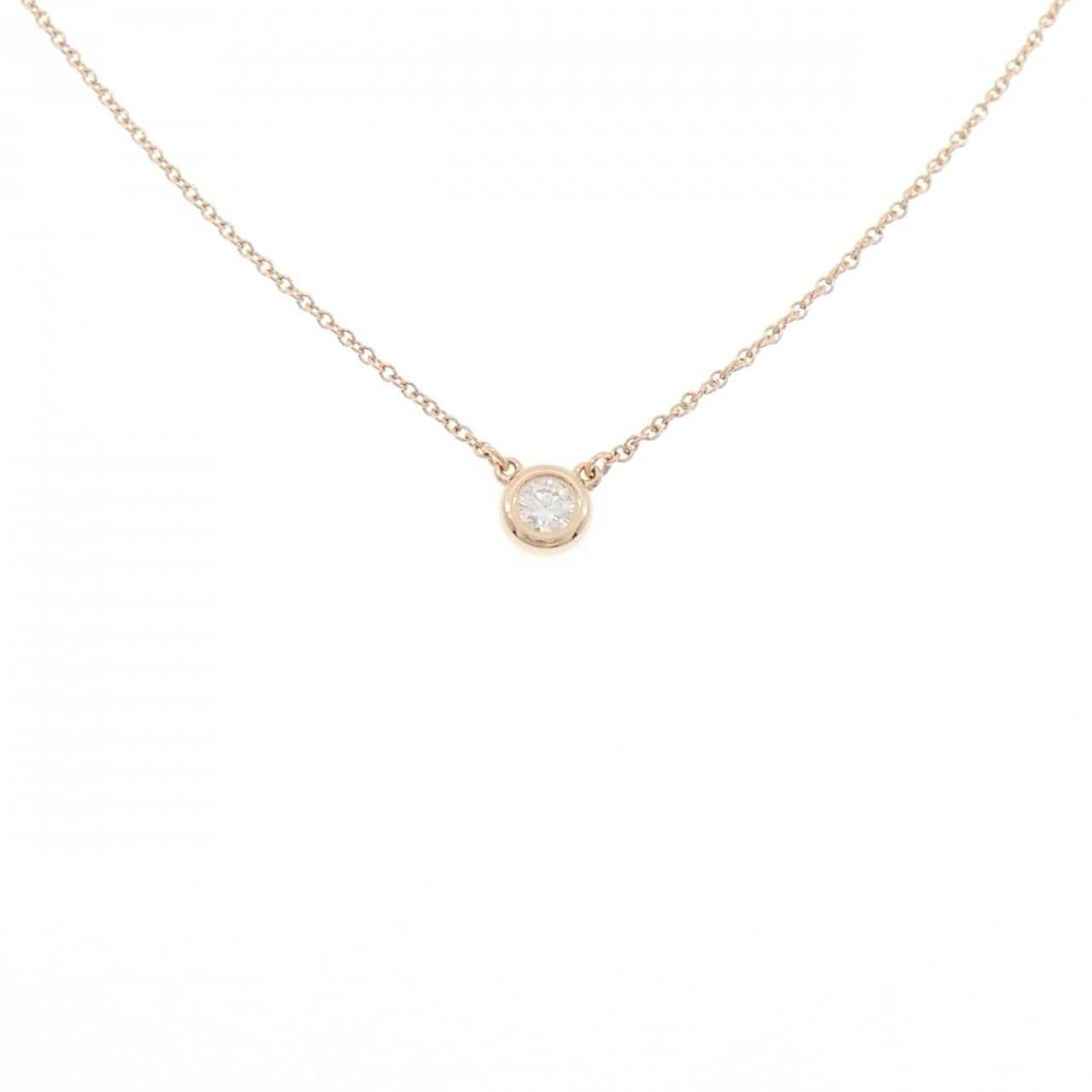 ティファニー バイザヤード ネックレス 0.14CT