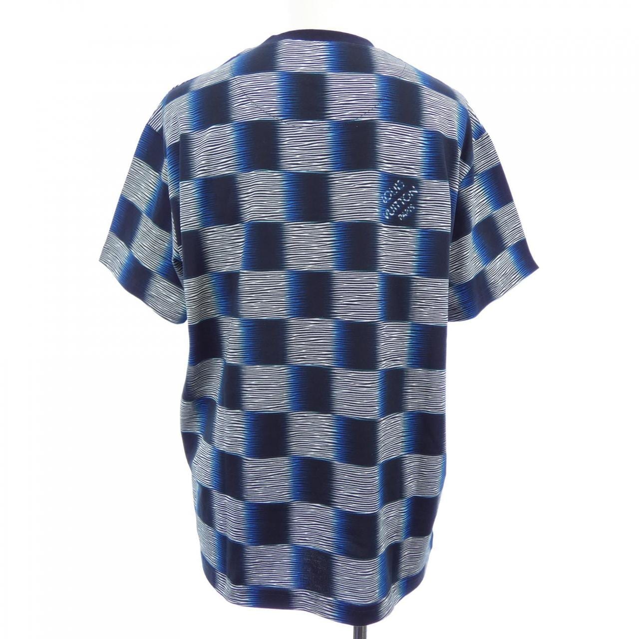 ルイヴィトン LOUIS VUITTON ダミエショートスリーブコットンTシャツ HQY20WFXK Tシャツ