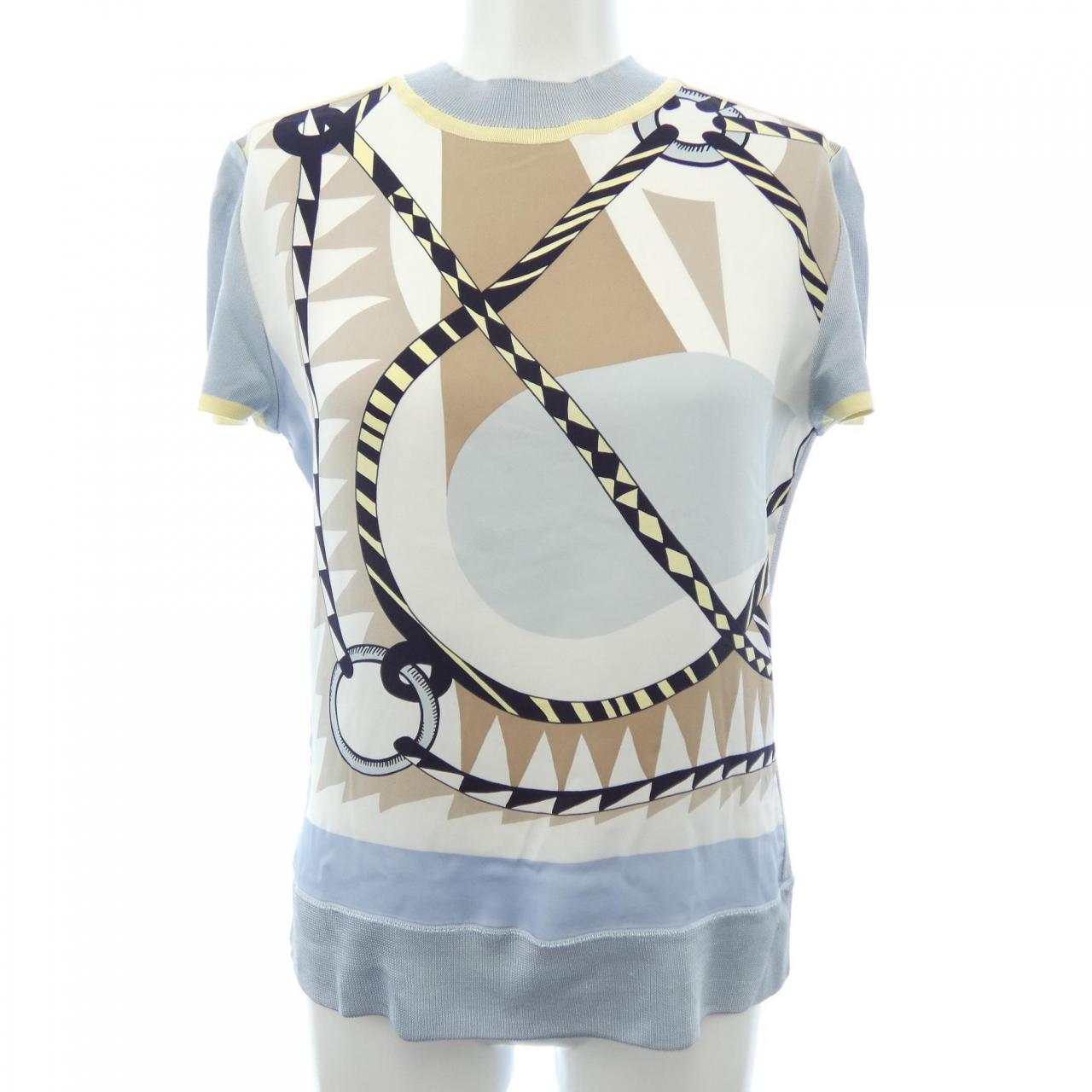 エルメス HERMES FIGURE ARTISTIC 3H2824DJ ツイルレーヌ トップス