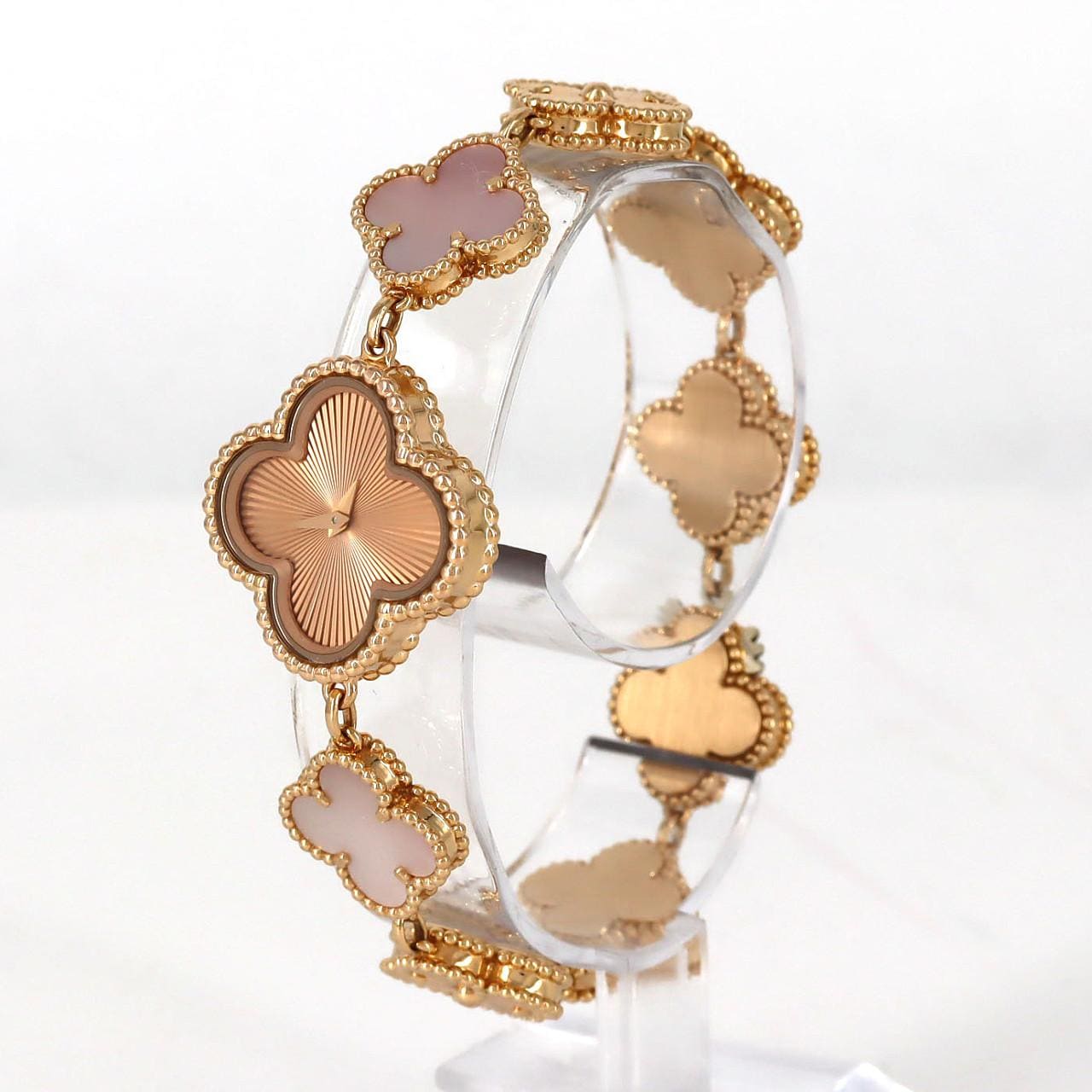 ヴァンクリーフ&アーペル スウィートアルハンブラ PG 2386240/VCAR090100 PG･RG クォーツ