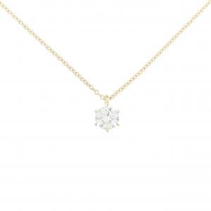 【リメイク】K18YG ダイヤモンド ネックレス 0.274CT D SI1 EXT H&C