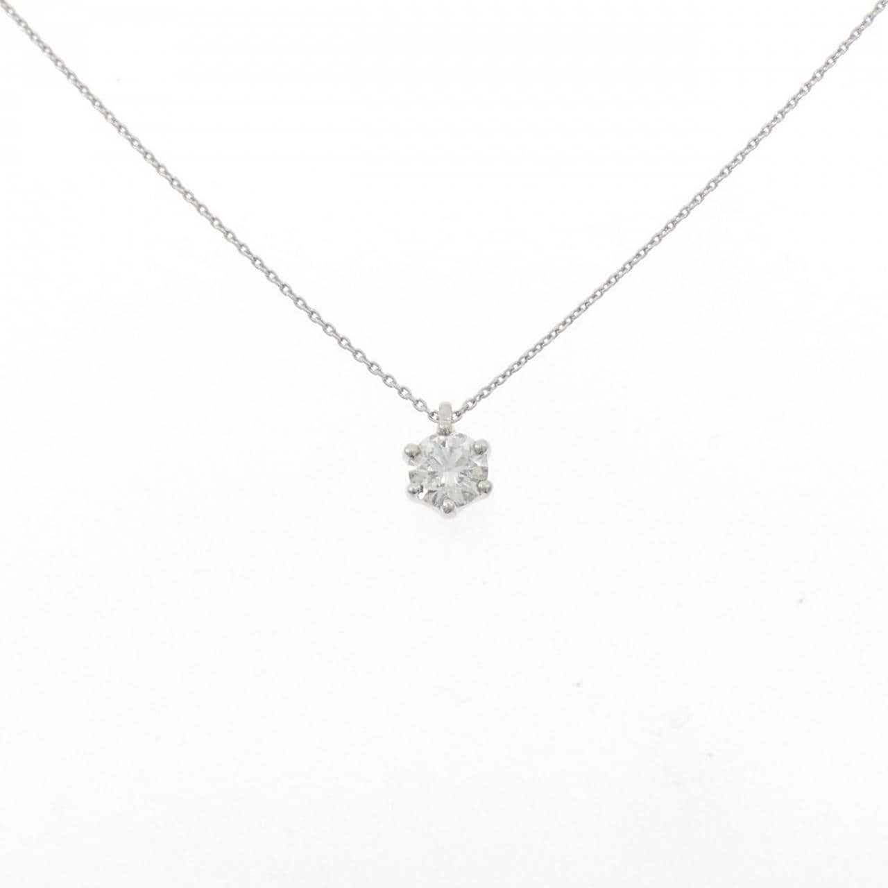 【リメイク】PT900/PT850 ダイヤモンド ネックレス 0.714CT F VS2 EXT