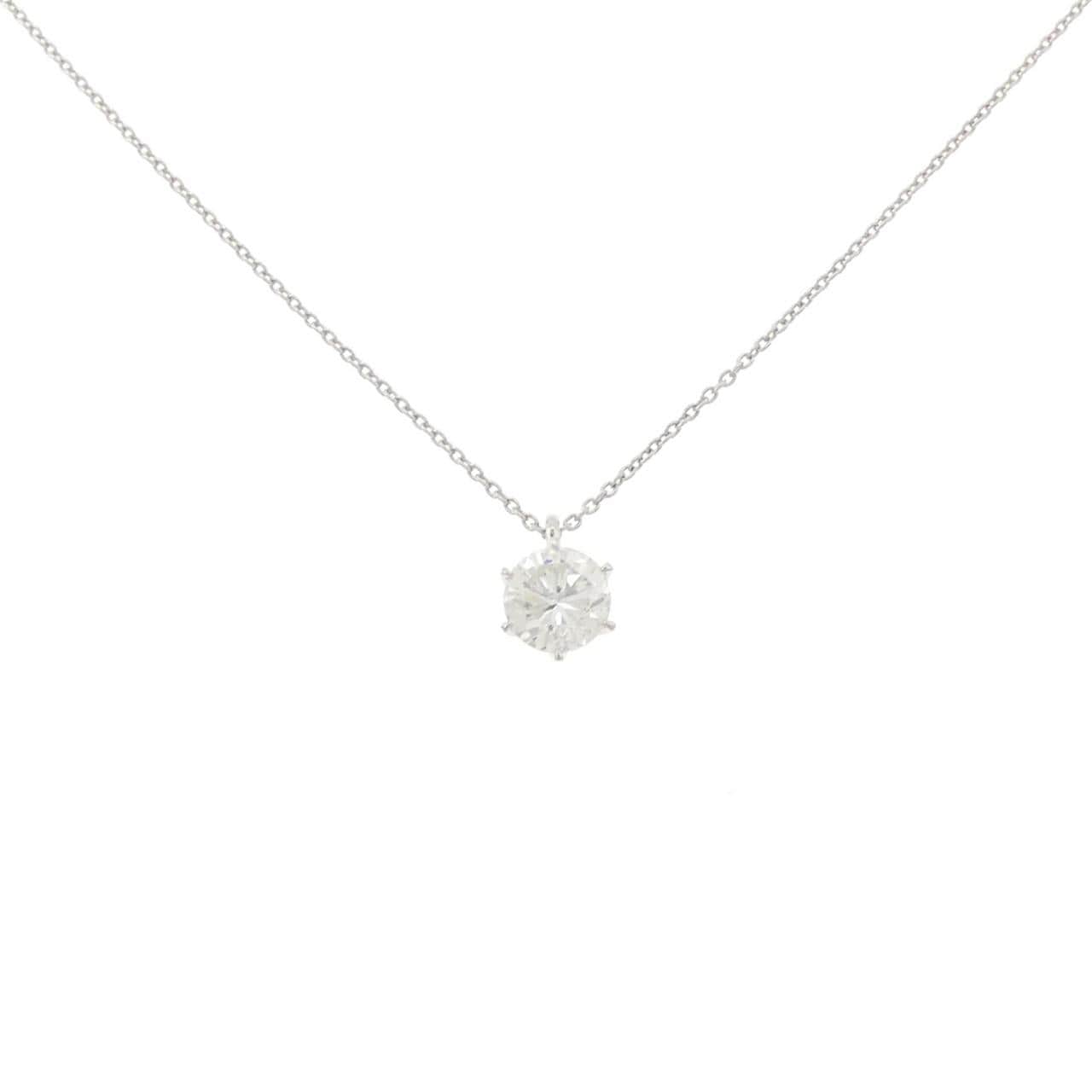 PT900/PT850 ダイヤモンド ネックレス 1.129CT H I1 Good