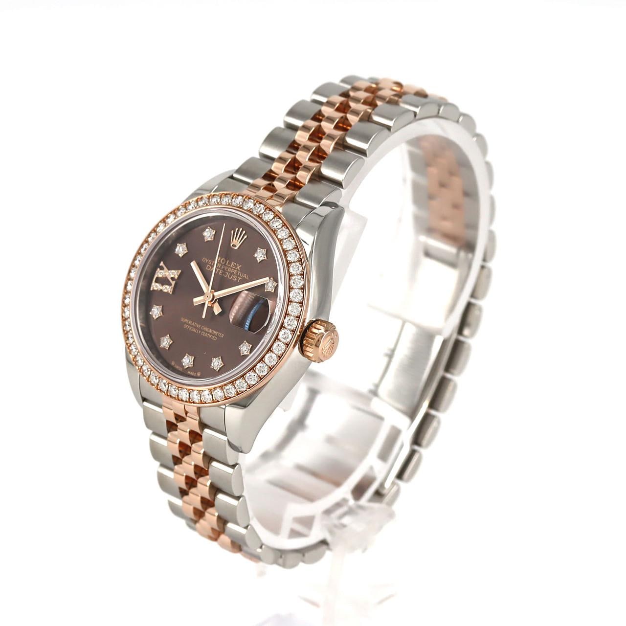 ロレックス デイトジャスト 279381RBR SSxPG 自動巻 ランダム番