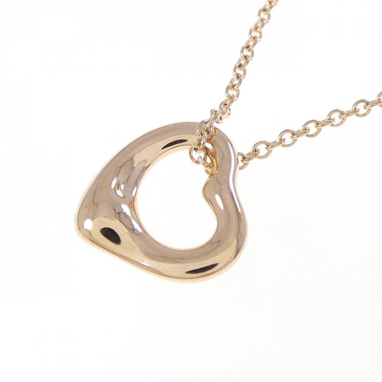 ティファニー オープンハート ネックレス