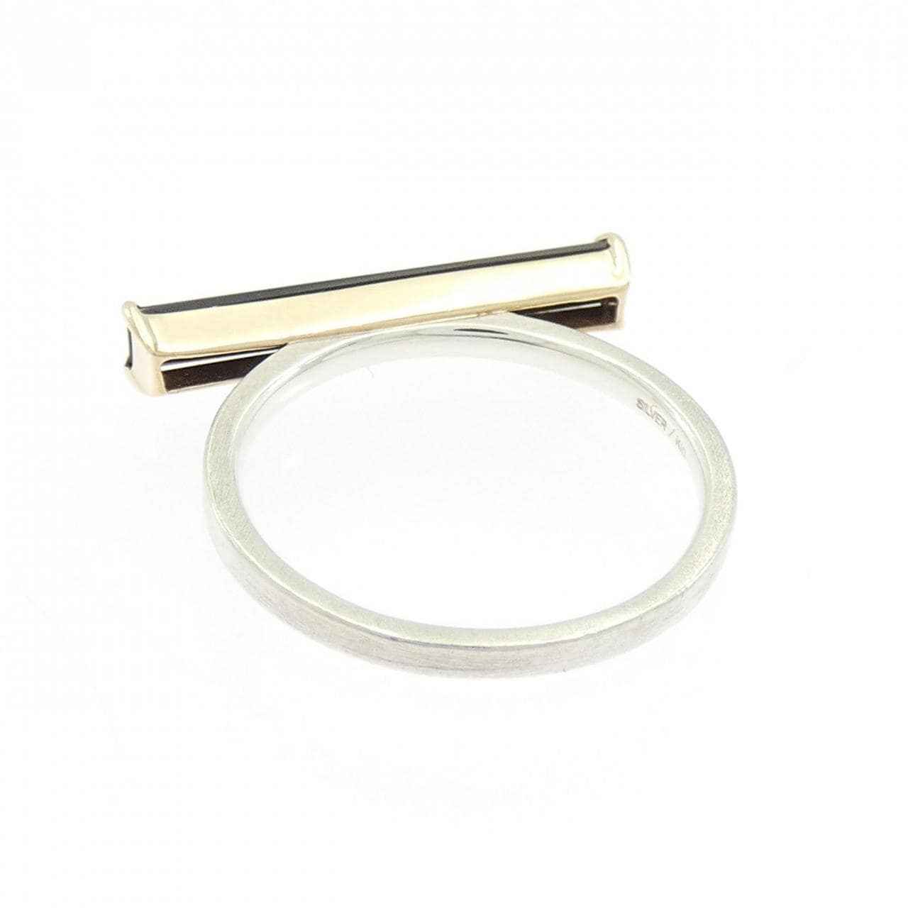 アガット オニキス リング