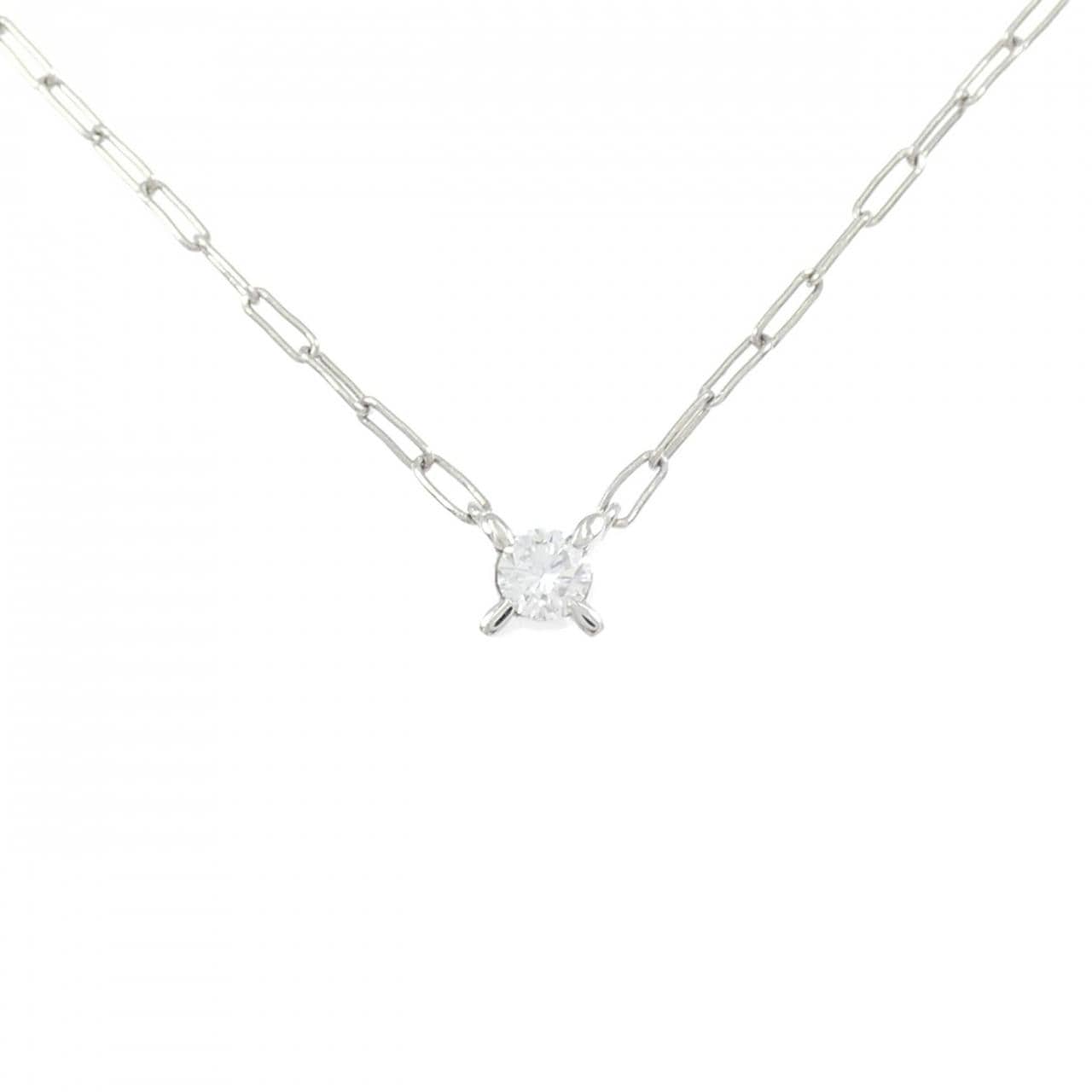 PT850 ダイヤモンド ネックレス 0.15CT