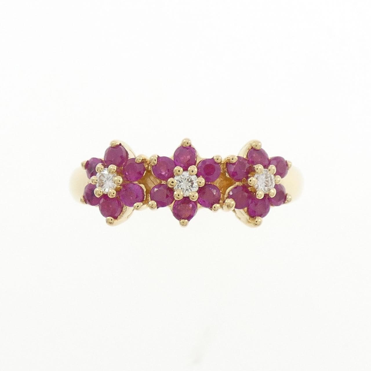 ポンテヴェキオ ルビー リング 0.54CT