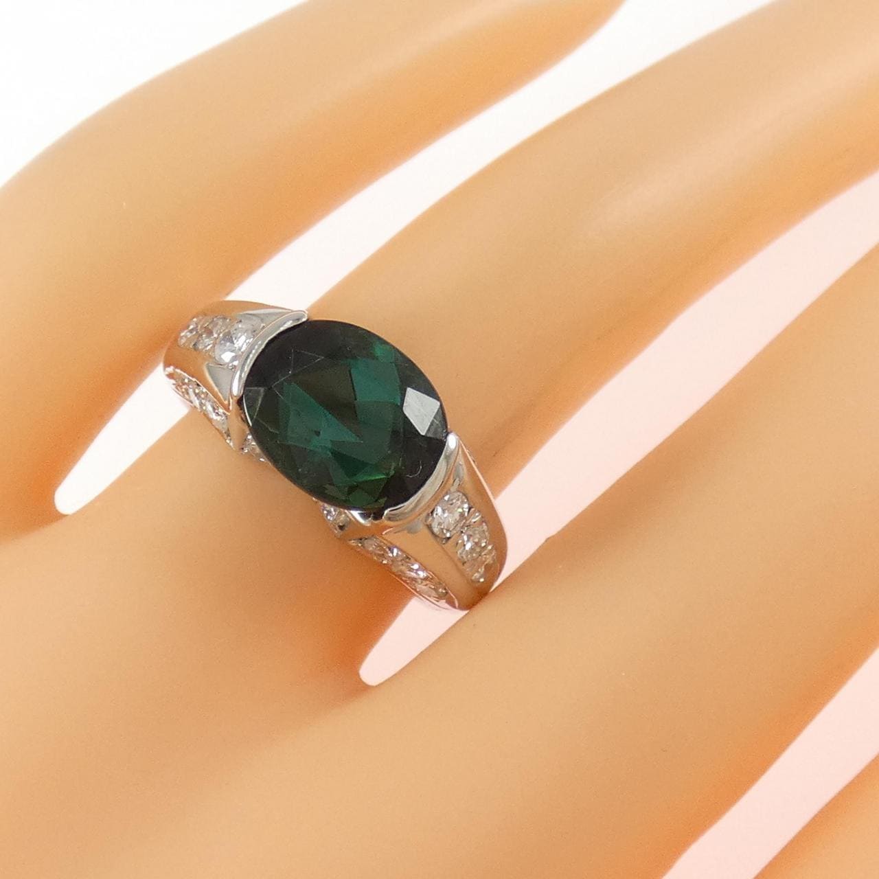 PT900 トルマリン リング 3.43CT
