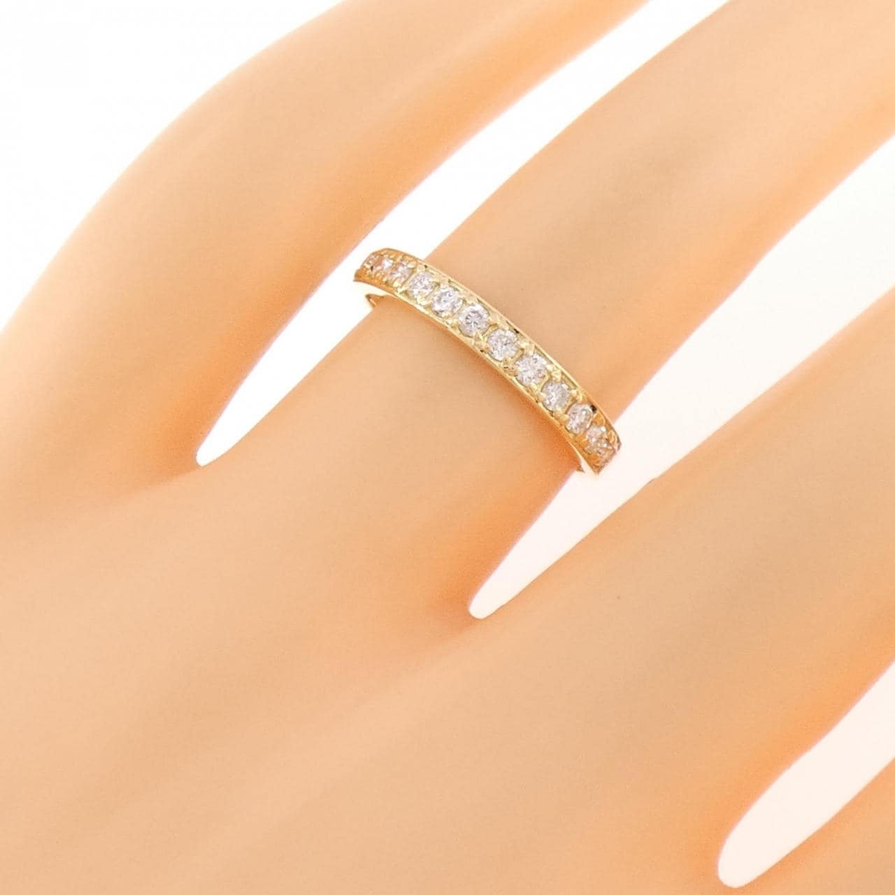 K18YG ダイヤモンド リング 0.30CT