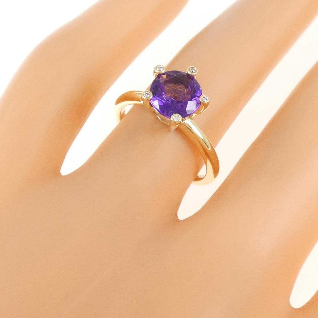 ポンテヴェキオ アメジスト リング 1.13CT