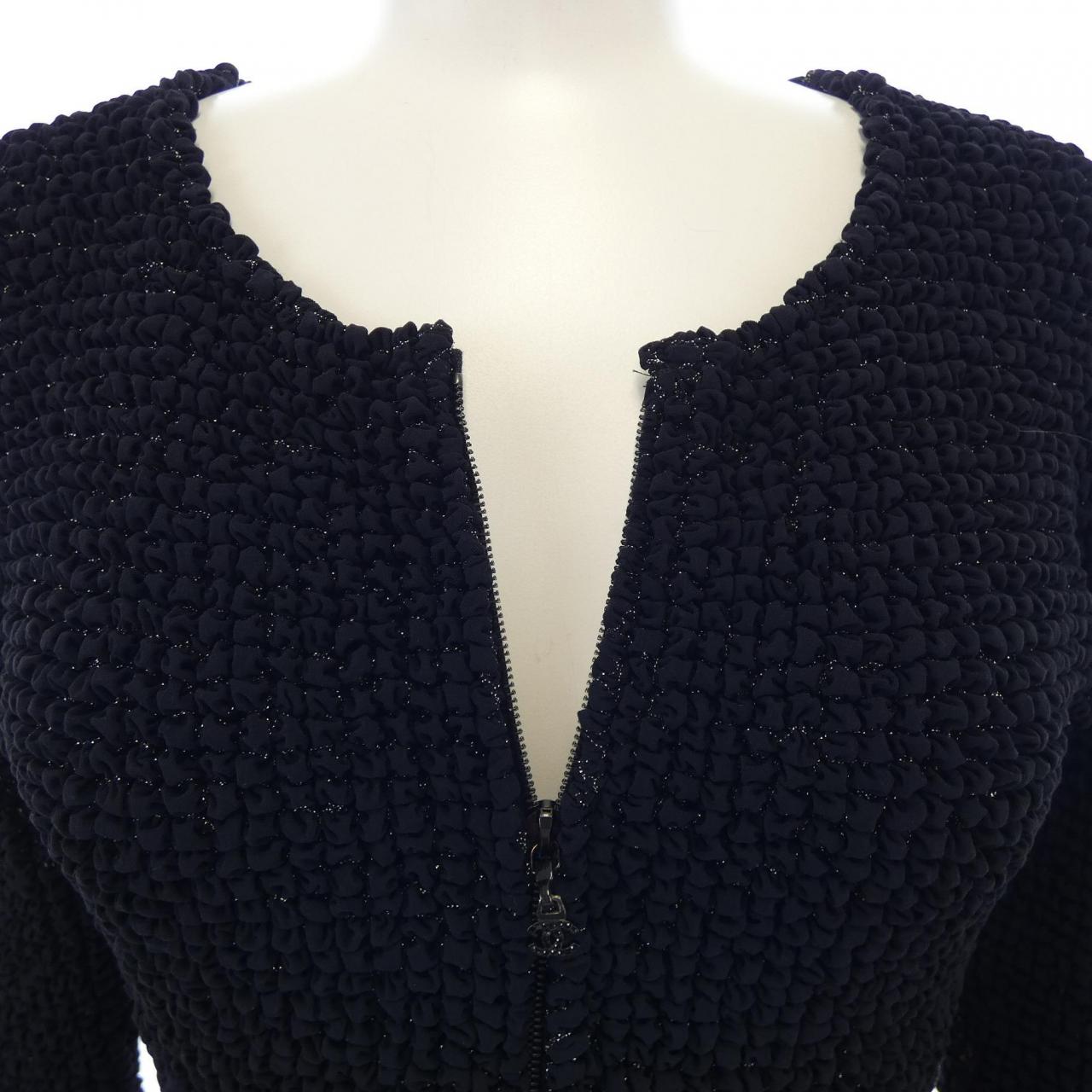 シャネル CHANEL ノーカラージャケット