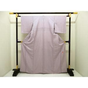 【未使用品】色無地　二代目久保田一竹　菱　裄丈Ｓ寸