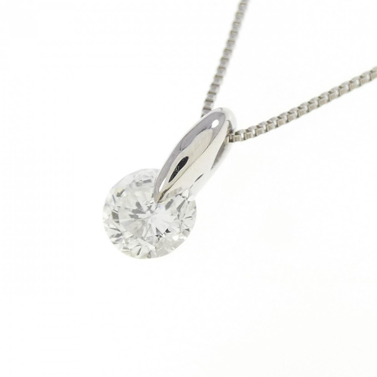 PT900/PT850 ダイヤモンド ネックレス 0.418CT