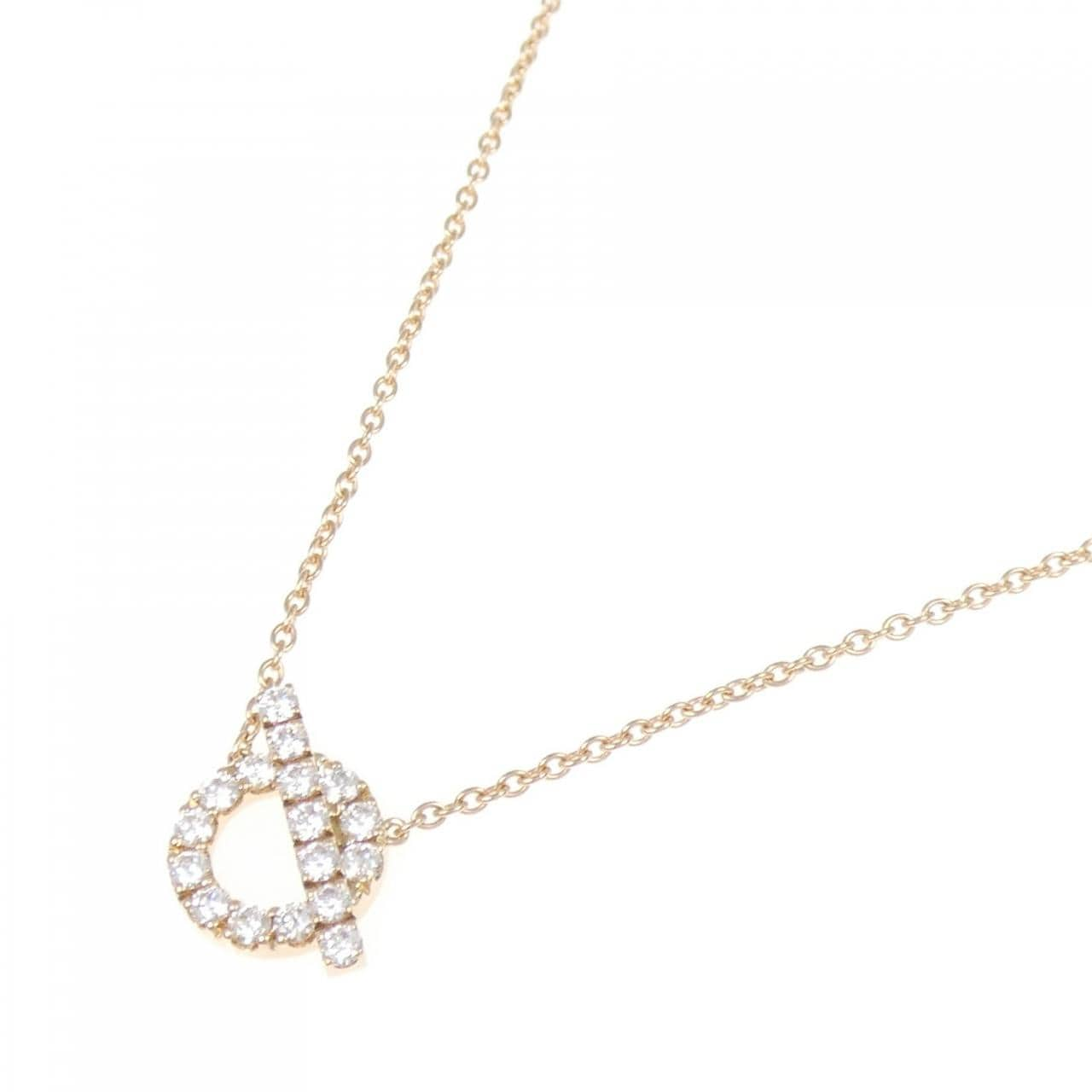 HERMES Finesse Necklace 0.46CT