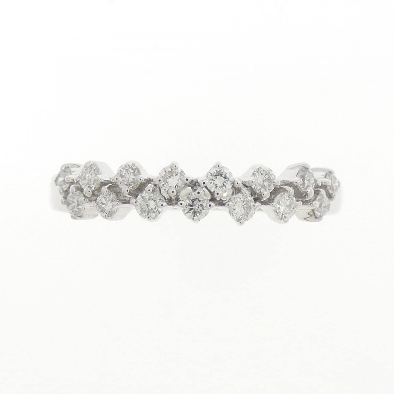 K18WG ダイヤモンド リング 0.25CT