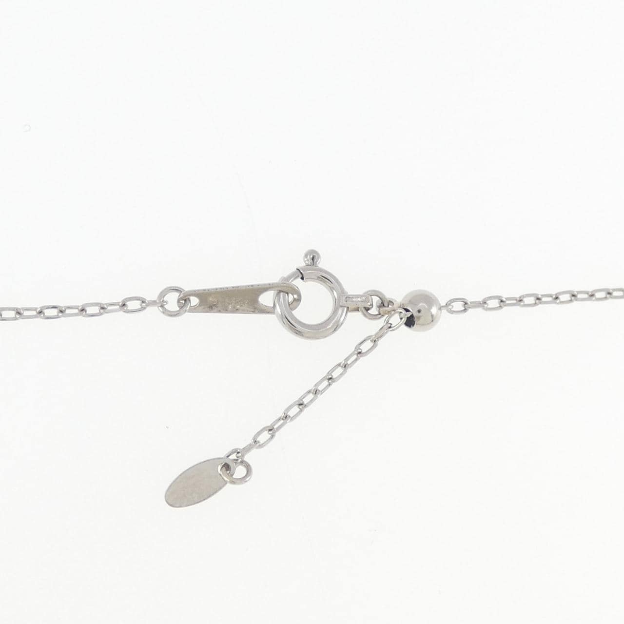 PT900/PT850 ソリティア ダイヤモンド ネックレス 0.30CT