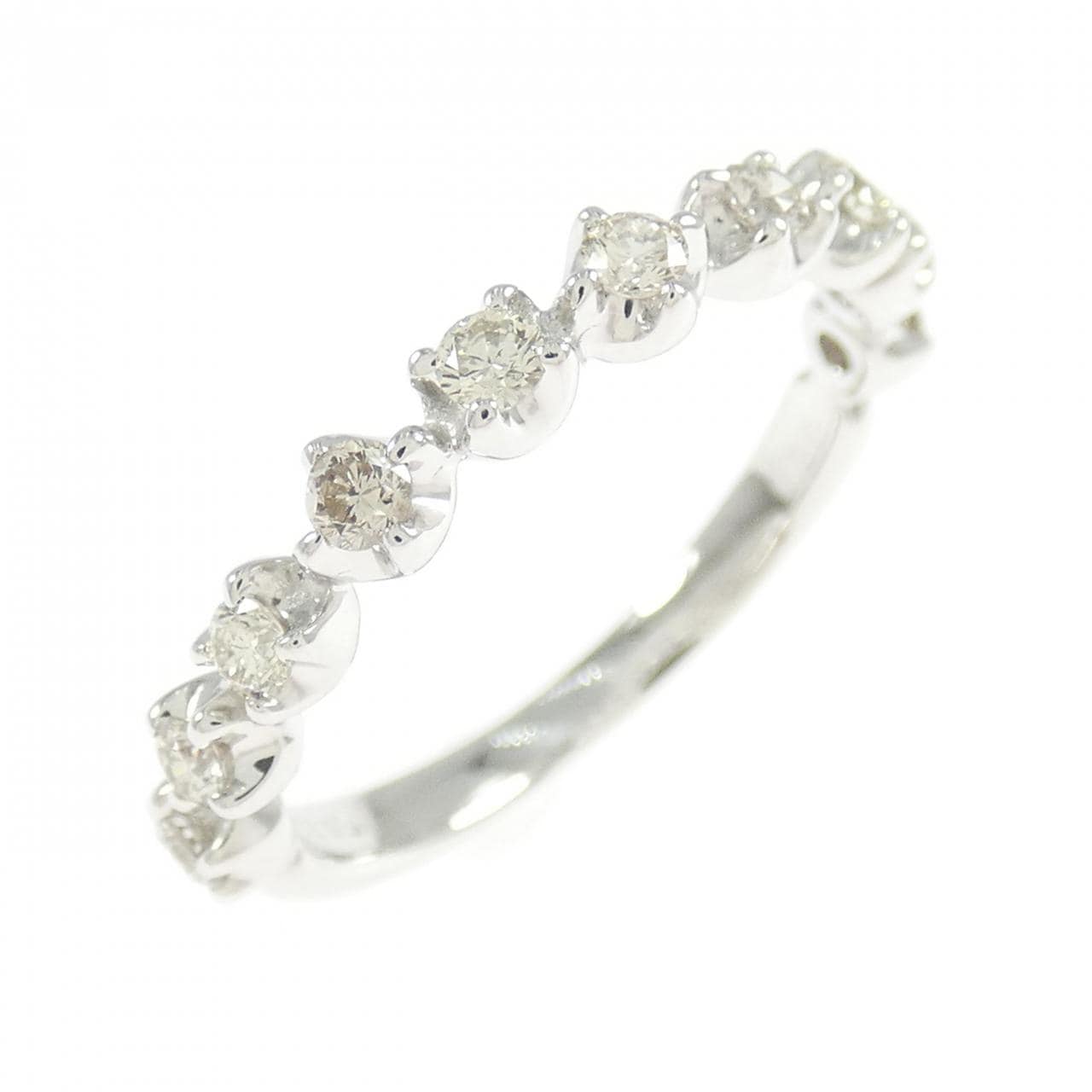 K18WG ダイヤモンド リング 0.30CT