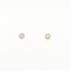 K18YG ダイヤモンド ピアス 0.2CT
