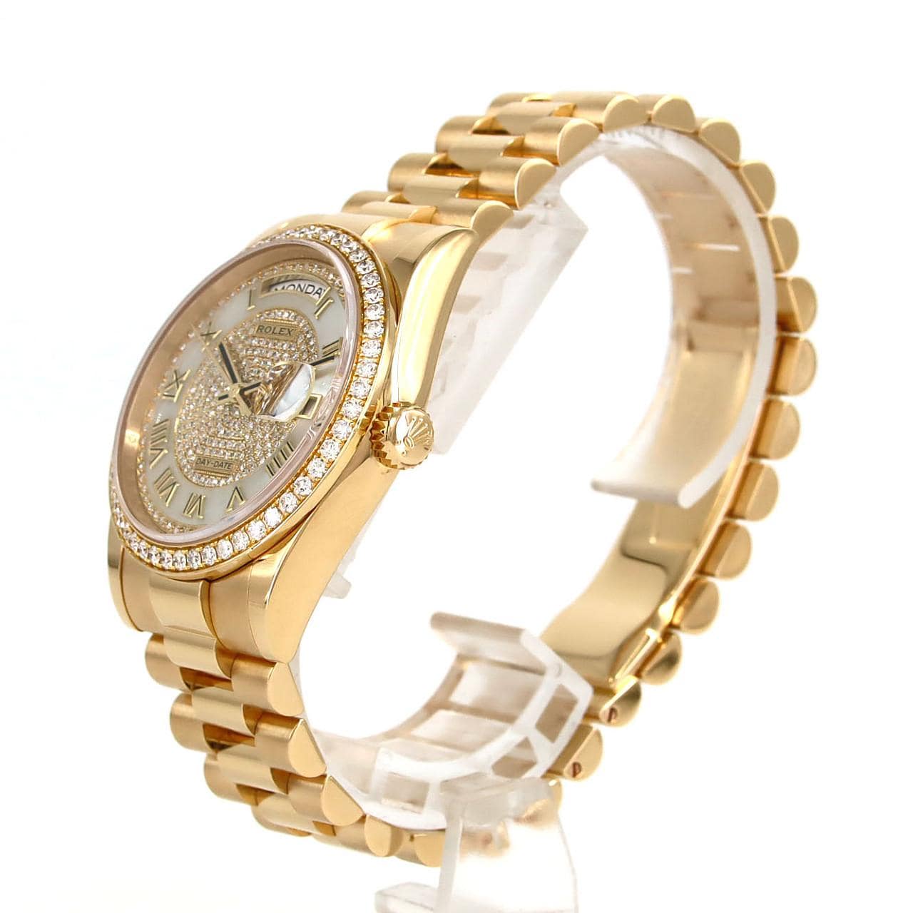 ロレックス デイデイト 118348 YG 自動巻 ランダム番