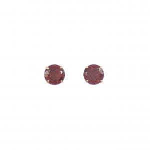 K10YG ガーネット ピアス