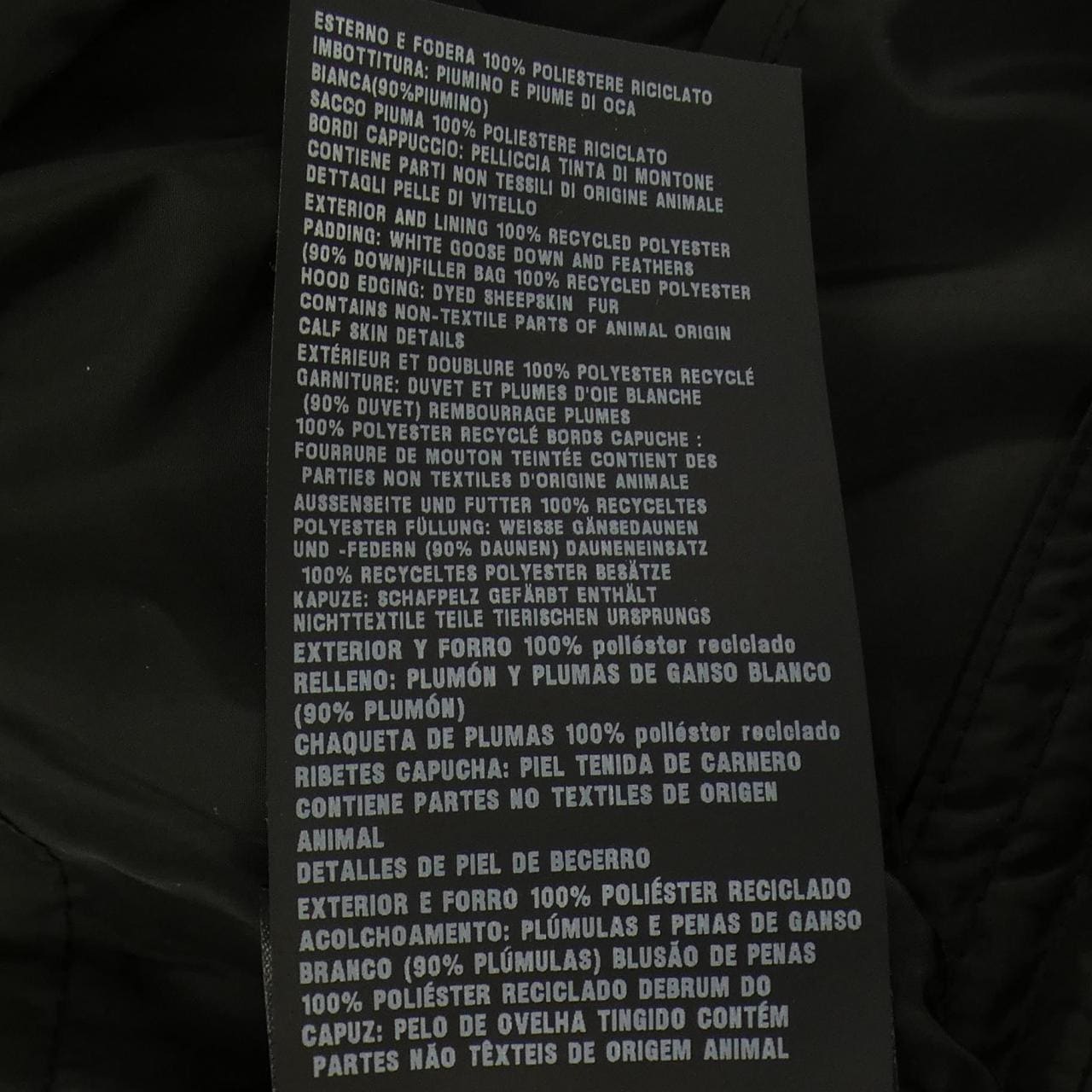 プラダ PRADA トライアングルロゴ 291794 R202 1060 ダウンコート