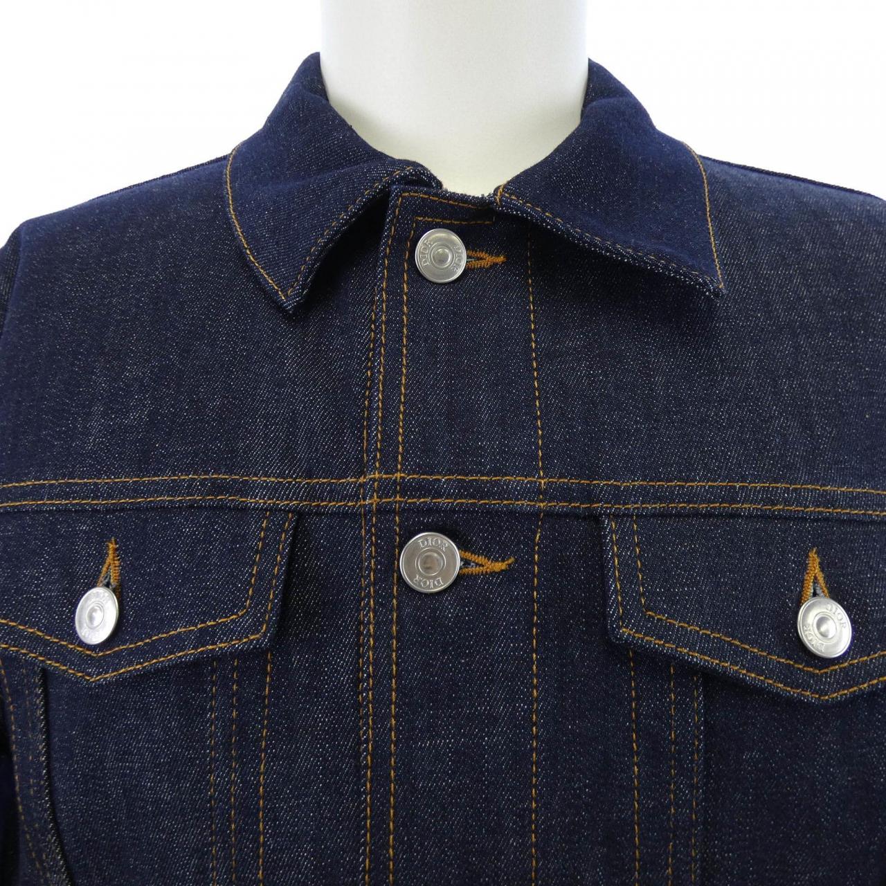 ディオール DIOR DIOR ESSENTIALS オブリーク OBLIQUE 013D482J226X デニムジャケット