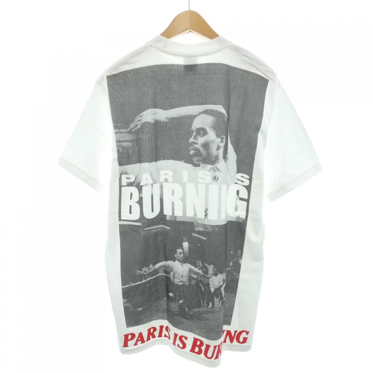 シュプリーム SUPREME PARIS IS BURNING Tシャツ