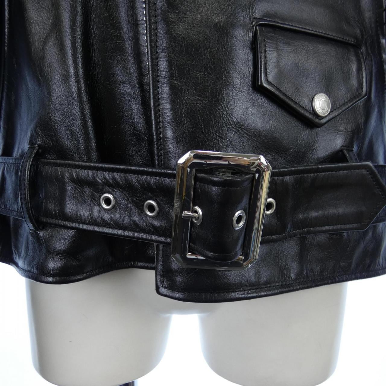 SACAI Leather Riders Jacket