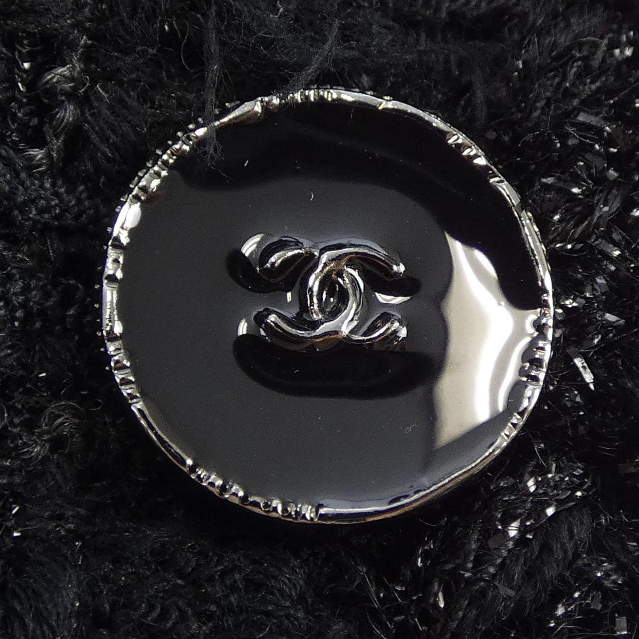 シャネル CHANEL LOOK56 P80445V72486 25B ノーカラージャケット