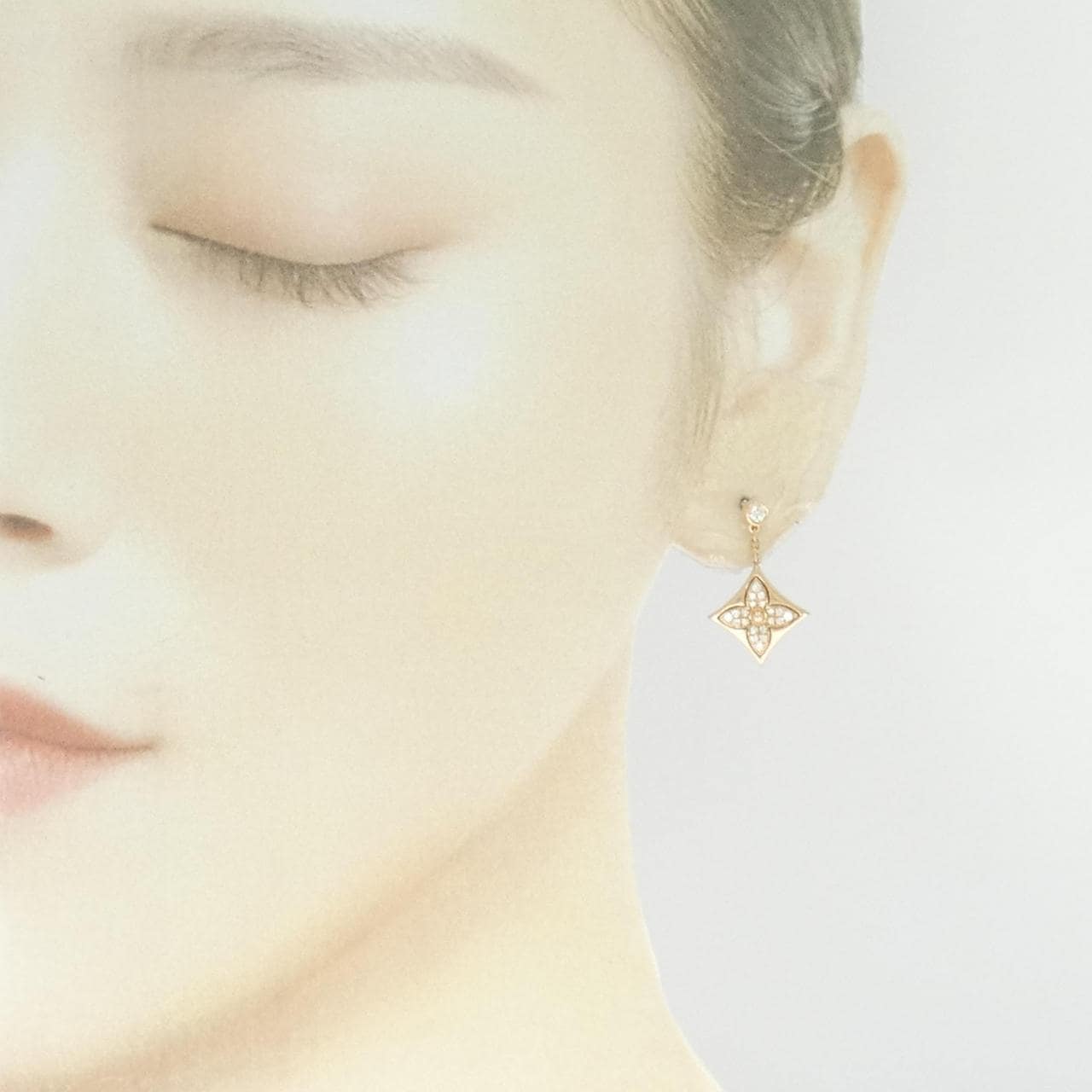 LOUIS VUITTON Star Blossom BB 耳环