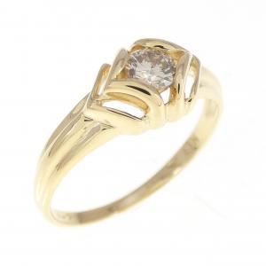 K18YG ダイヤモンド リング 0.20CT