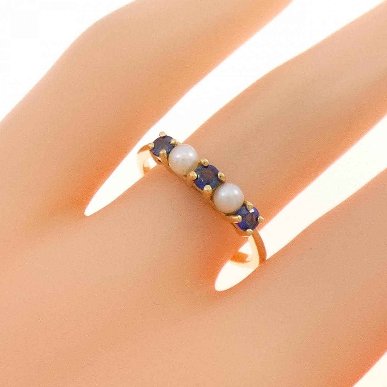 ティファニー 淡水パール リング