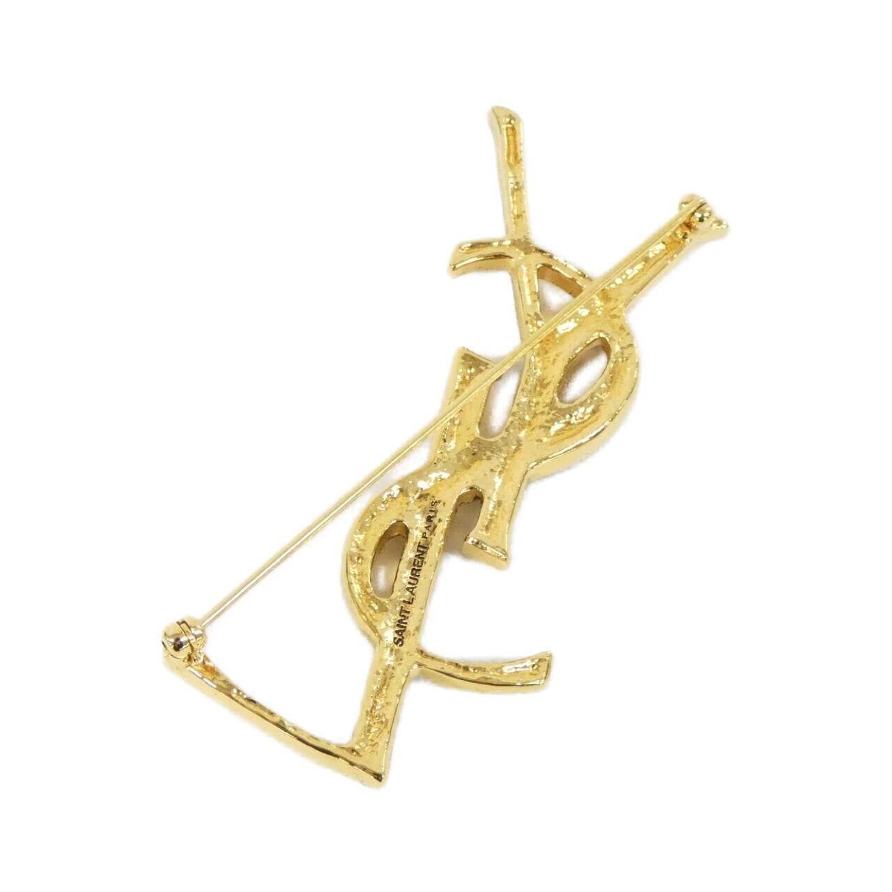 【未使用品】サンローラン 470371 Y1500 ブローチ