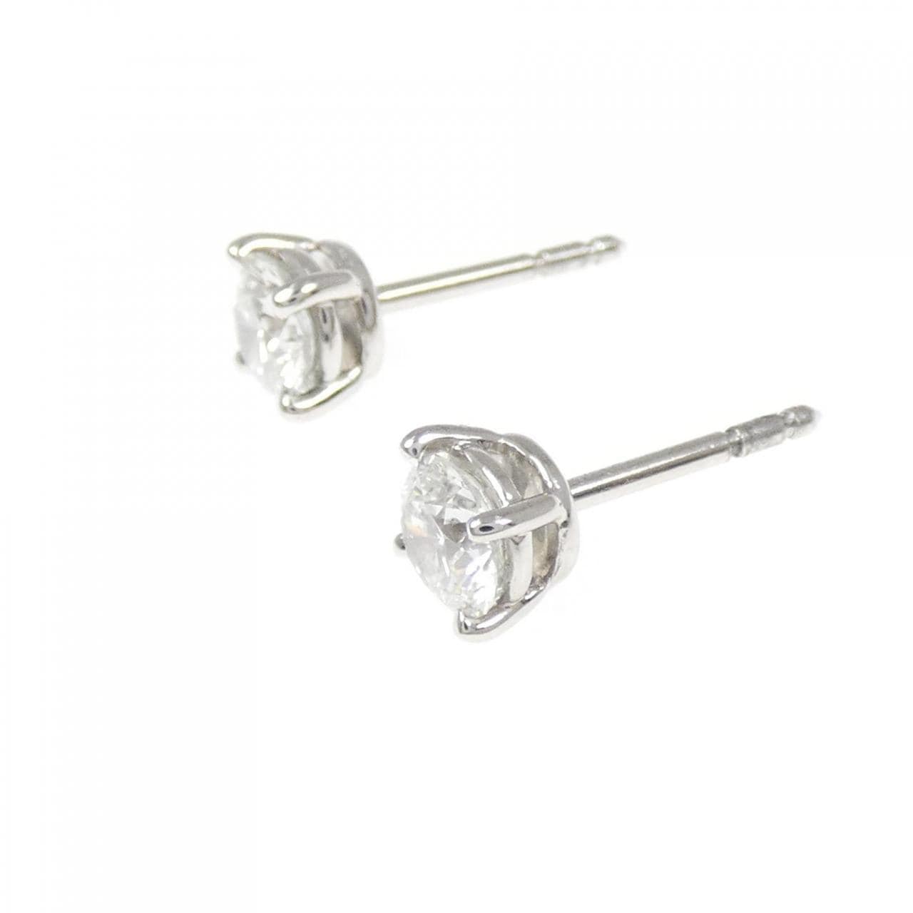 ティファニー ソリティア ピアス 0.50CT 0.50CT H VS1 3EXT