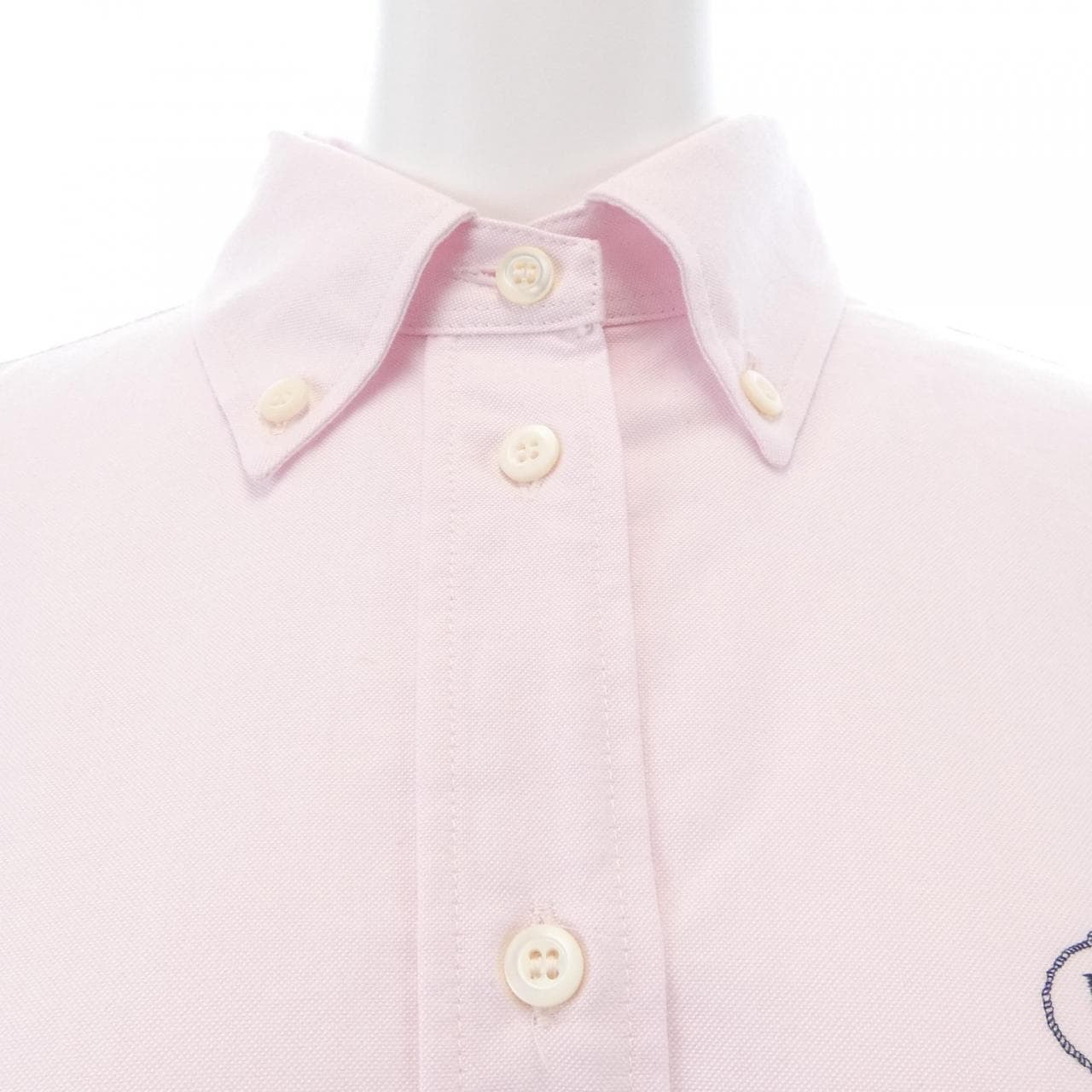 プラダ PRADA エンブロイダリー オックスフォードコットン シャツ P497GR SOOO 14JW シャツ