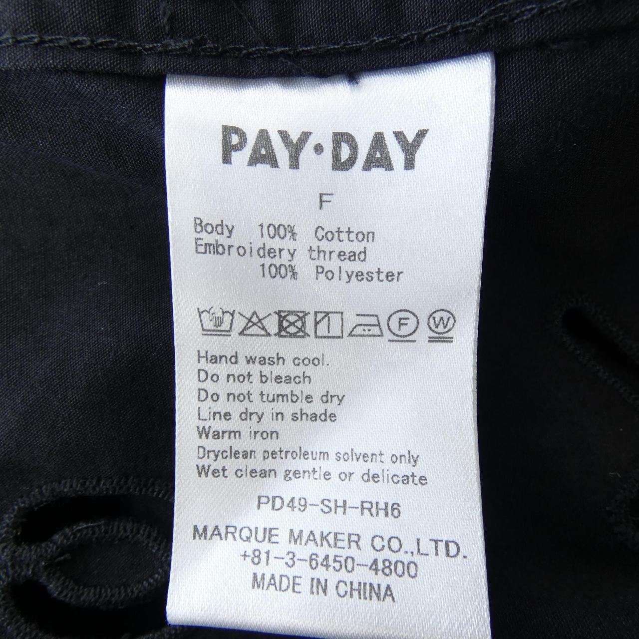 ペイデイ PAY DAY シャツ