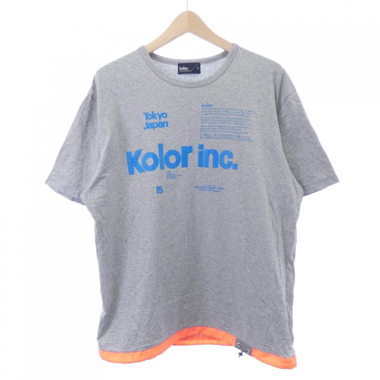 カラー Kolor Tシャツ