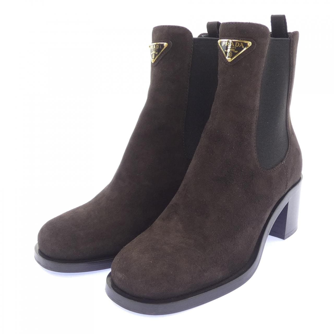 プラダ PRADA トライアングルロゴ アンクルブーツ 1T227N ブーツ
