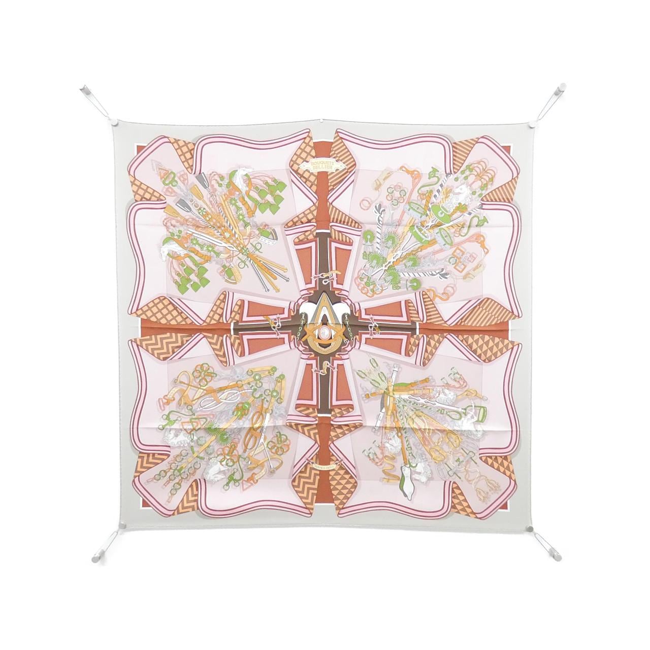 エルメス BOUQUETS SELLIER カレ スカーフ