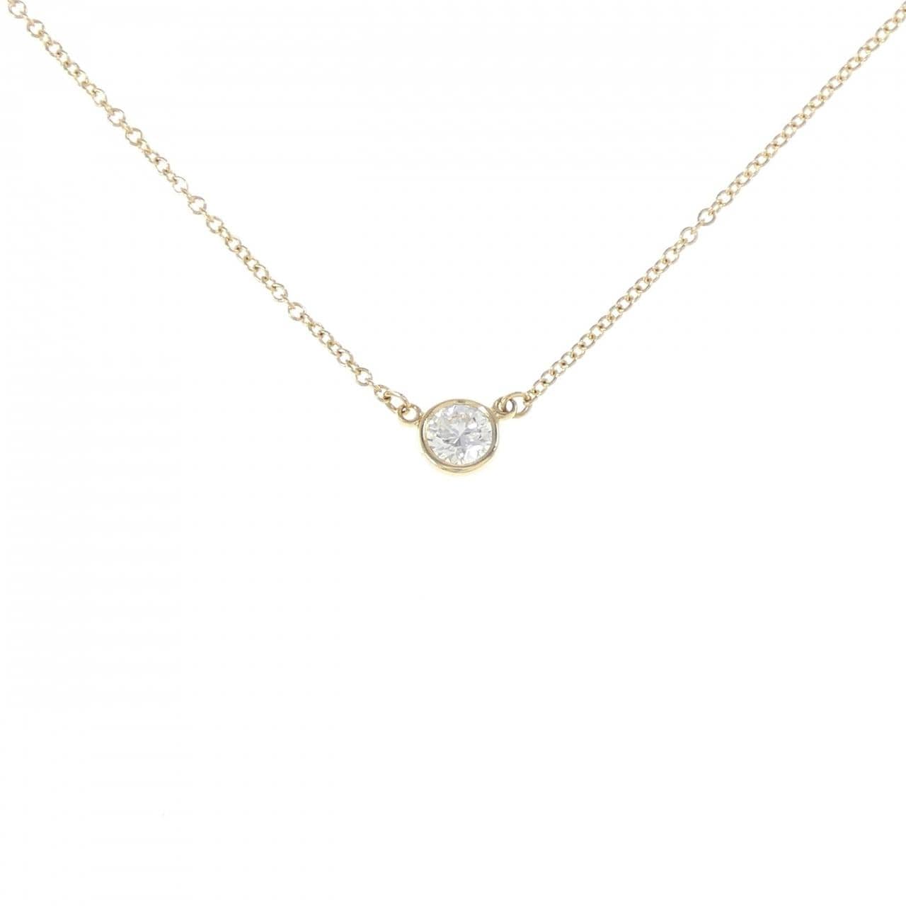 ティファニー バイザヤード ネックレス 0.23CT H VS2 3EXT