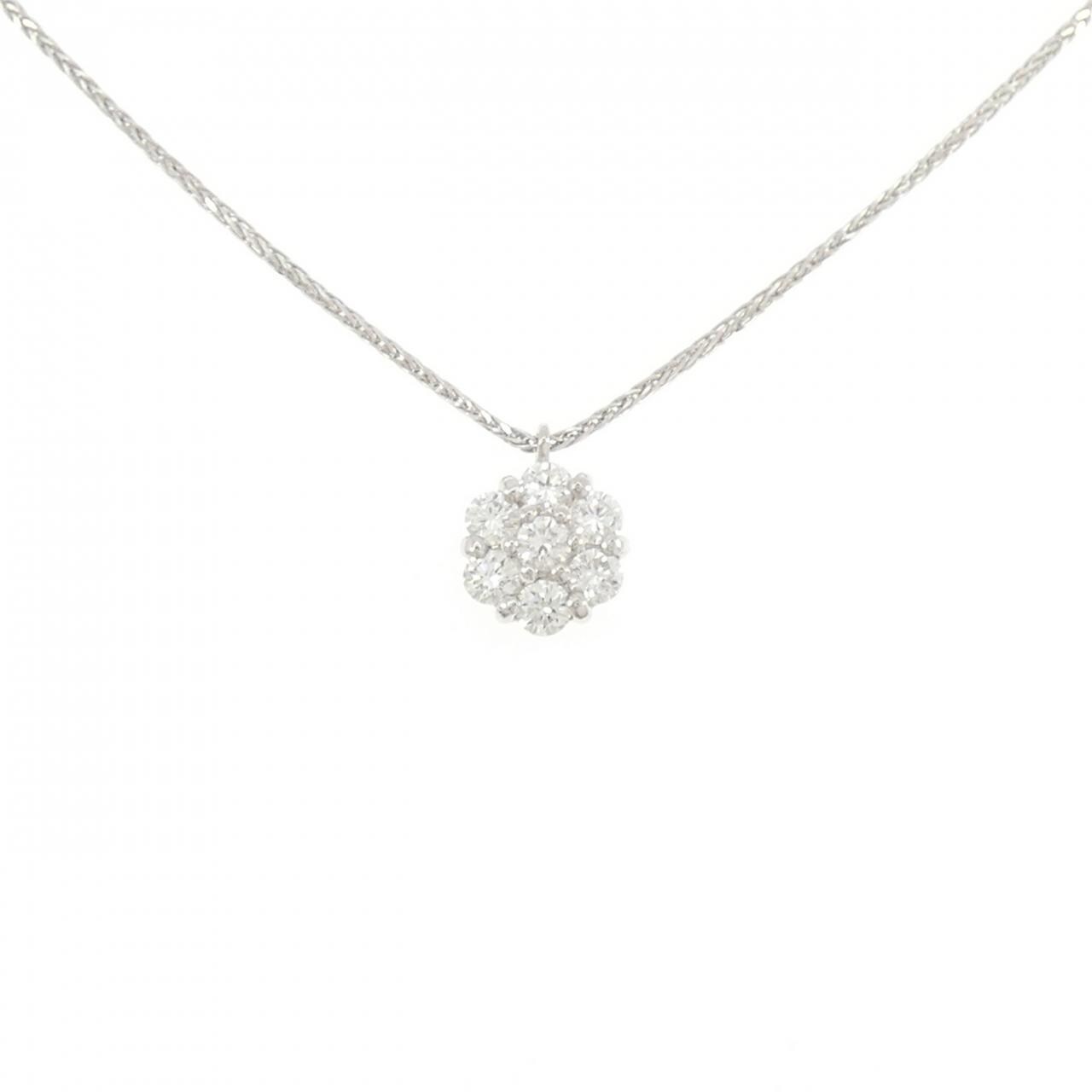 PT900/PT850 ダイヤモンド ネックレス 0.71CT