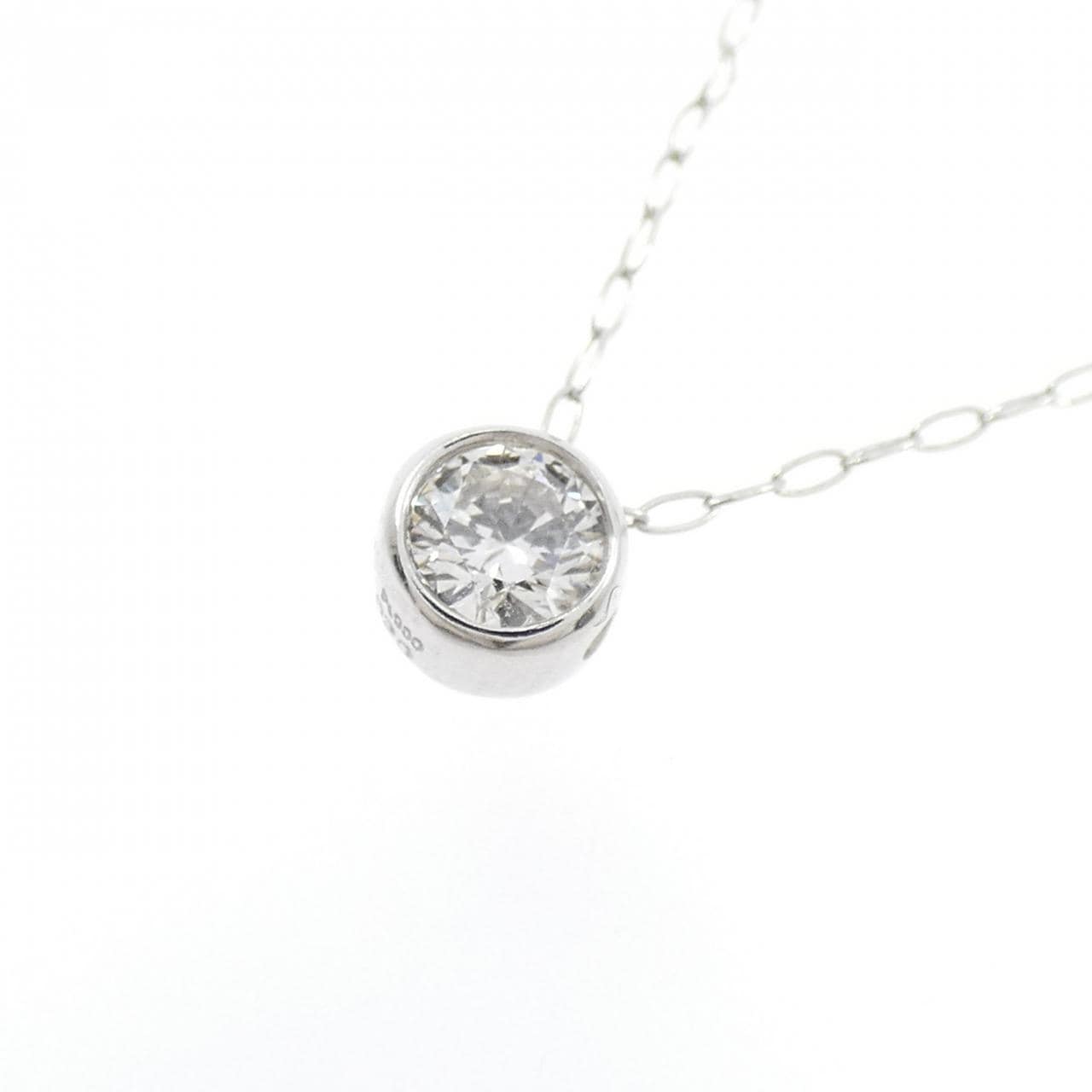 PT900/PT850 ダイヤモンド ネックレス 0.20CT