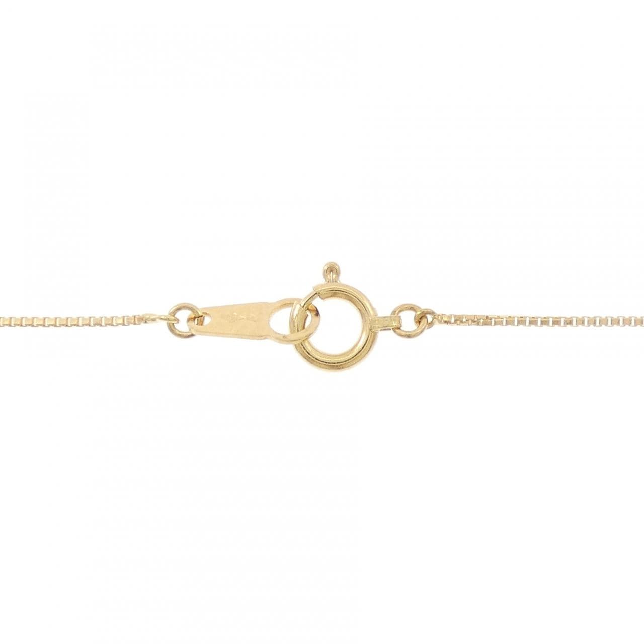 K18YG ダイヤモンド ネックレス 0.24CT