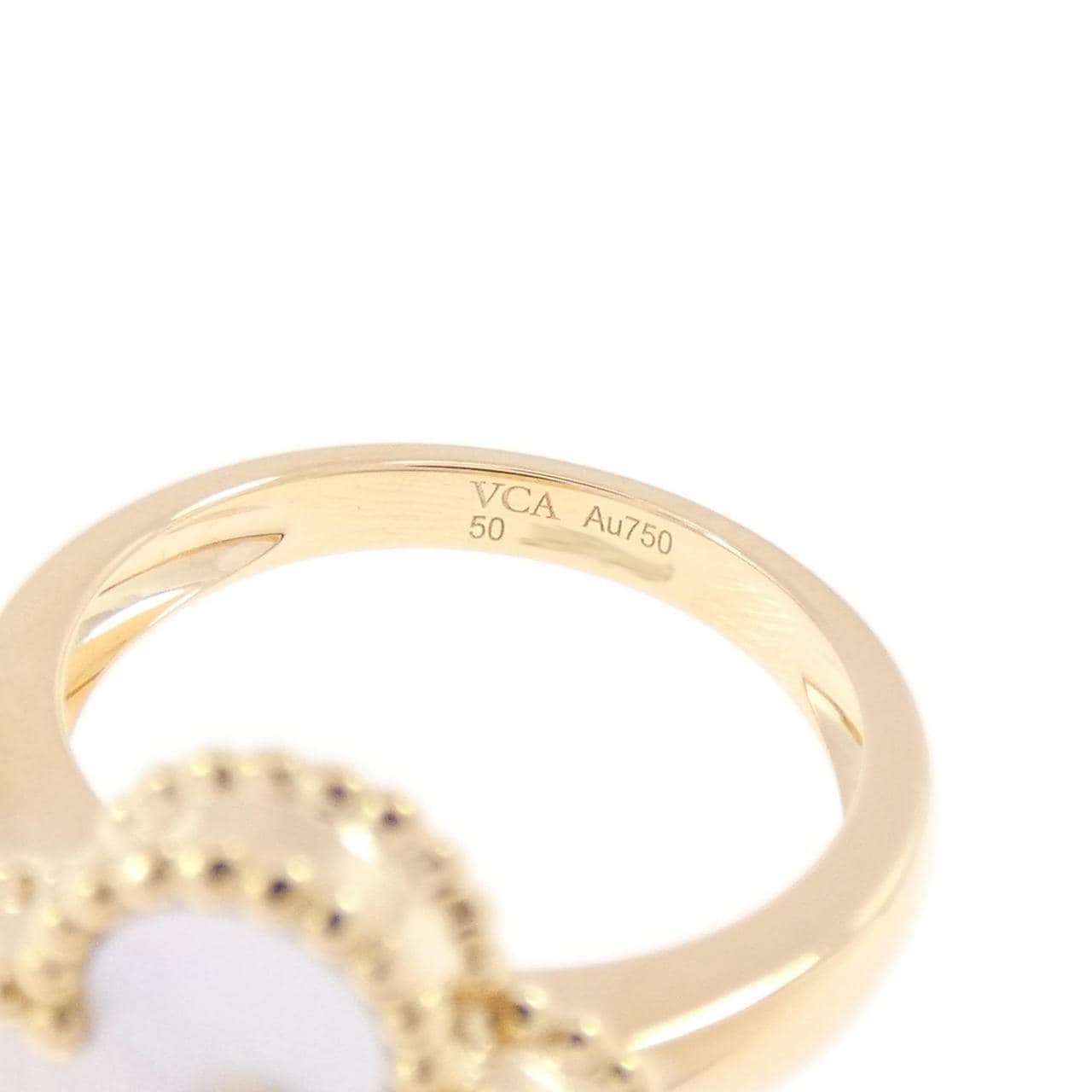 ヴァンクリーフ&アーペル ヴィンテージアルハンブラ リング