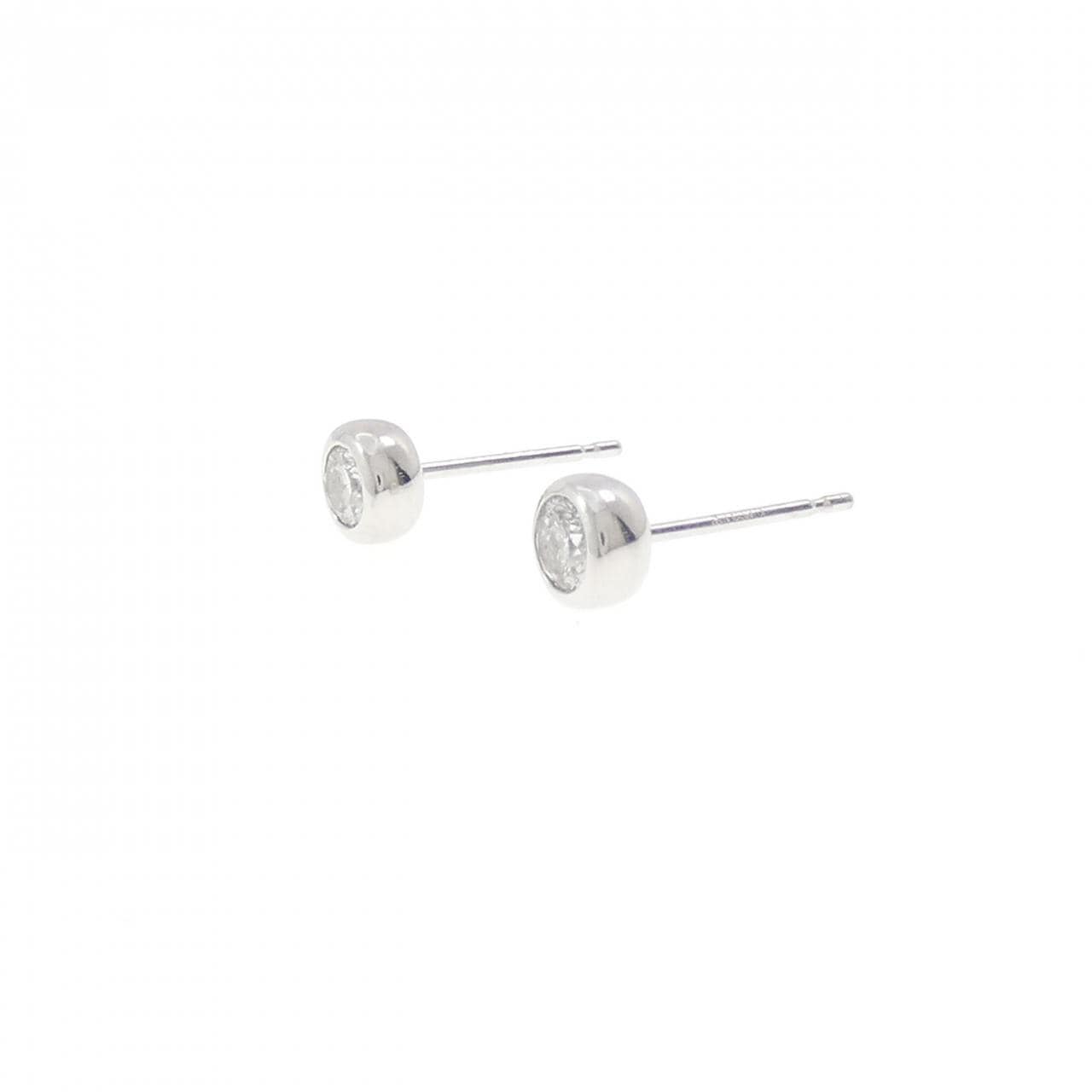 K18WG ダイヤモンド ピアス 0.30CT