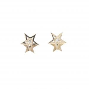 スタージュエリー ダイヤモンド ピアス 0.02CT