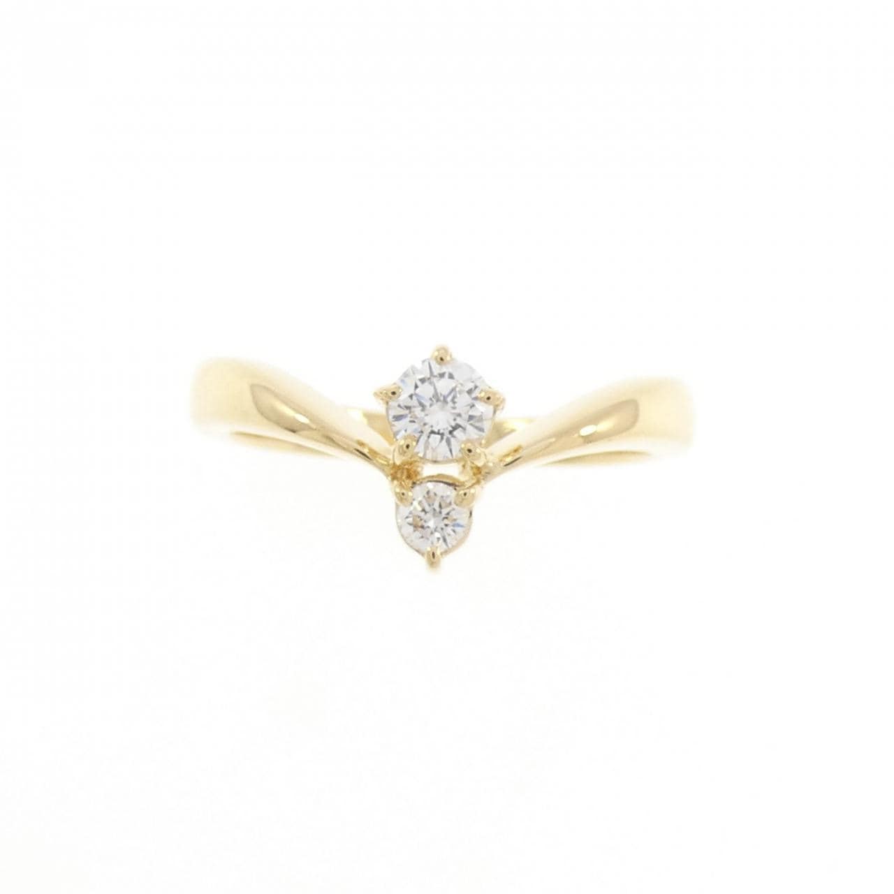 ミキモト ダイヤモンド リング 0.16CT