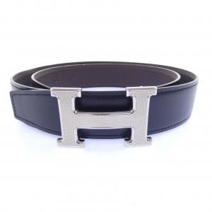 エルメス HERMES H ギヨシェ 32mm リバーシブル BELT