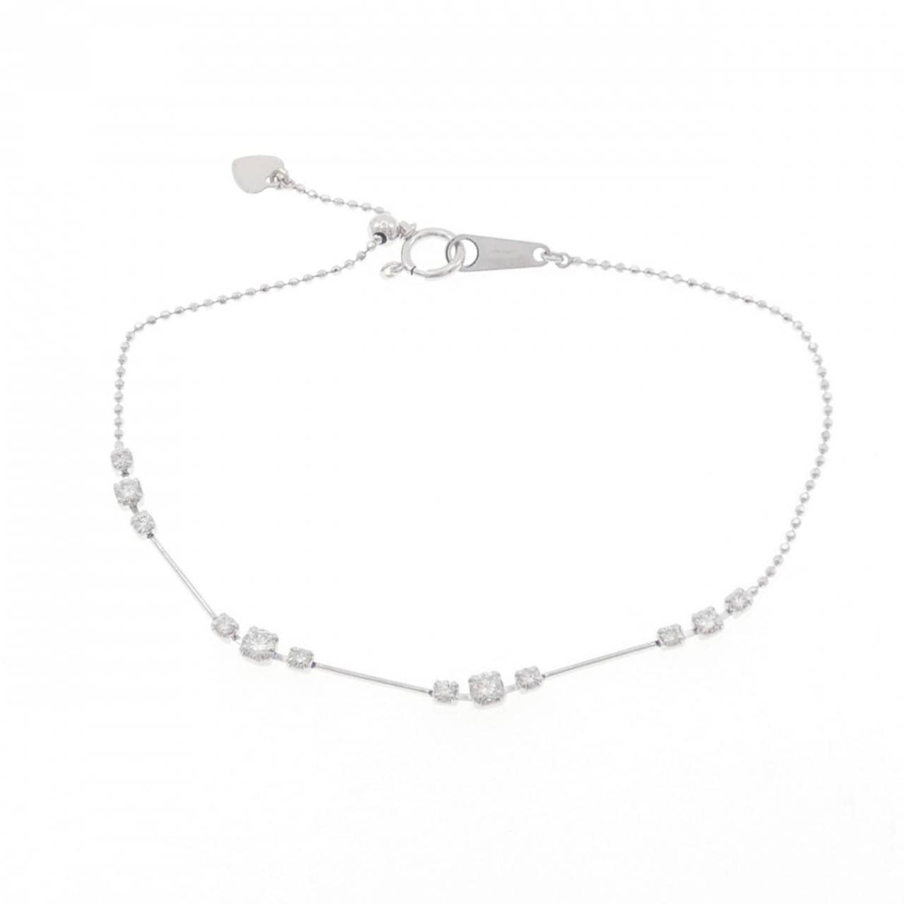 PT850 ダイヤモンド ブレスレット 0.41CT